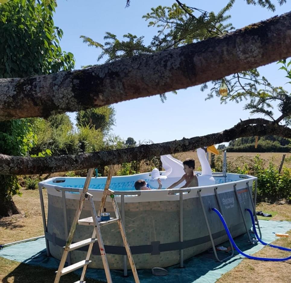 Gite 4 Pers, Jacuzzi, Piscine, Proche Futuroscope, Calme Et Nature A La Roche Posay ラ・ロッシュ・ポゼ エクステリア 写真