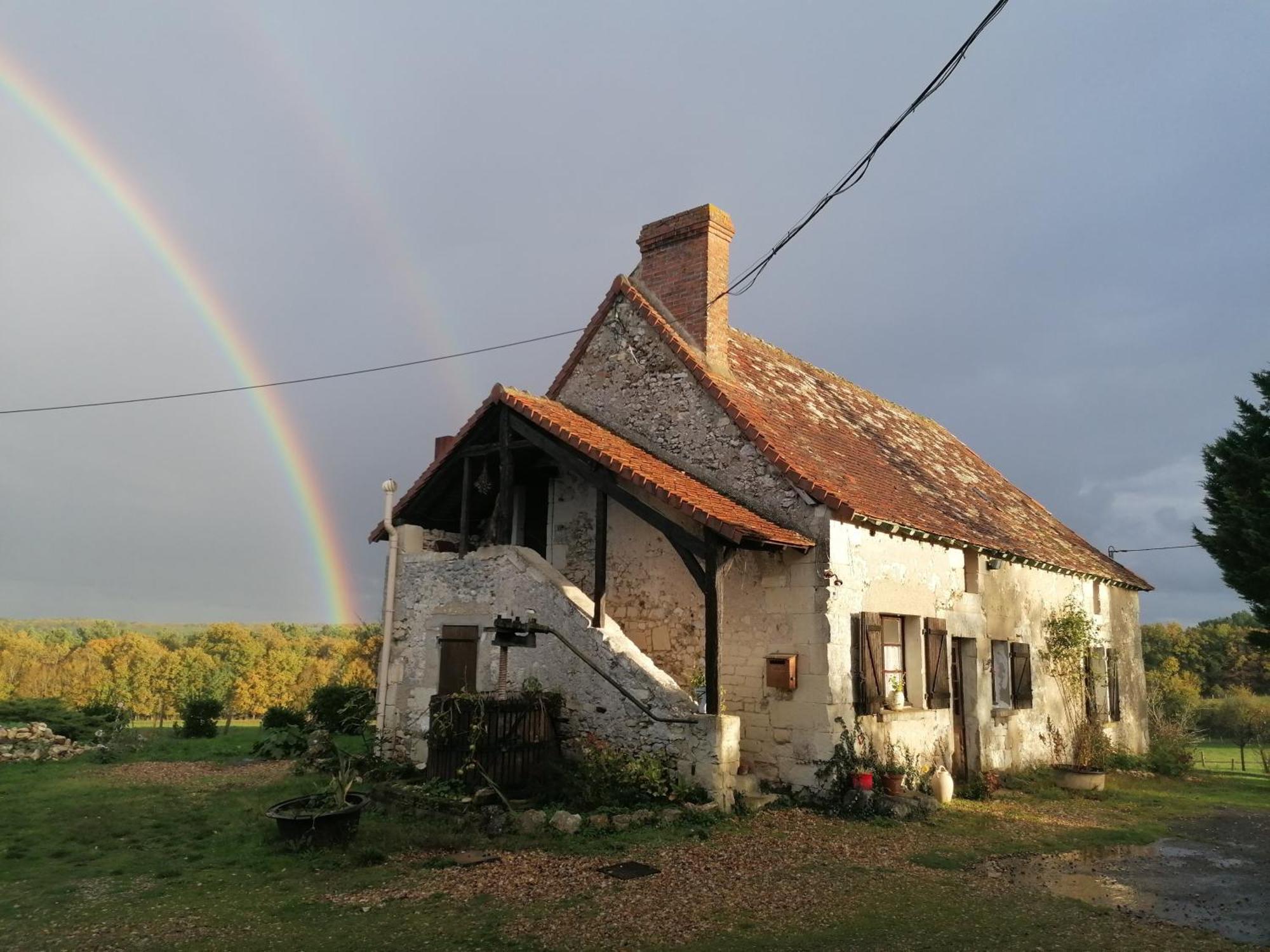 Charmante Maison, Calme Et Nature A La Roche Posayヴィラ エクステリア 写真